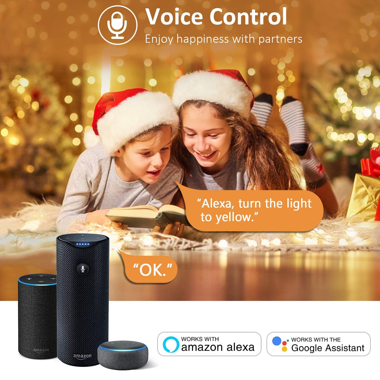 Smart LED Light Bulbs 150W Equivalent, 1600LM 16W Alexa Light Bulbs, A19 E26 Ultra Bright Color Changing Light Bulbs, 2.4 GHz WiFi Dimmable Light Bulbs Compatible with Alexa, Google 4 Packs(Upgrated)