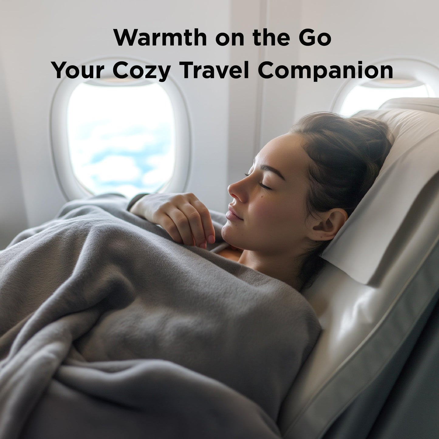 Bedsure Fleece Blanket Twin Size Grey - 300GSM Lightweight Plush Fuzzy Cozy Soft Warm Blanket for Bed, Sofa, Couch, Travel, Camping, 60x80 inches