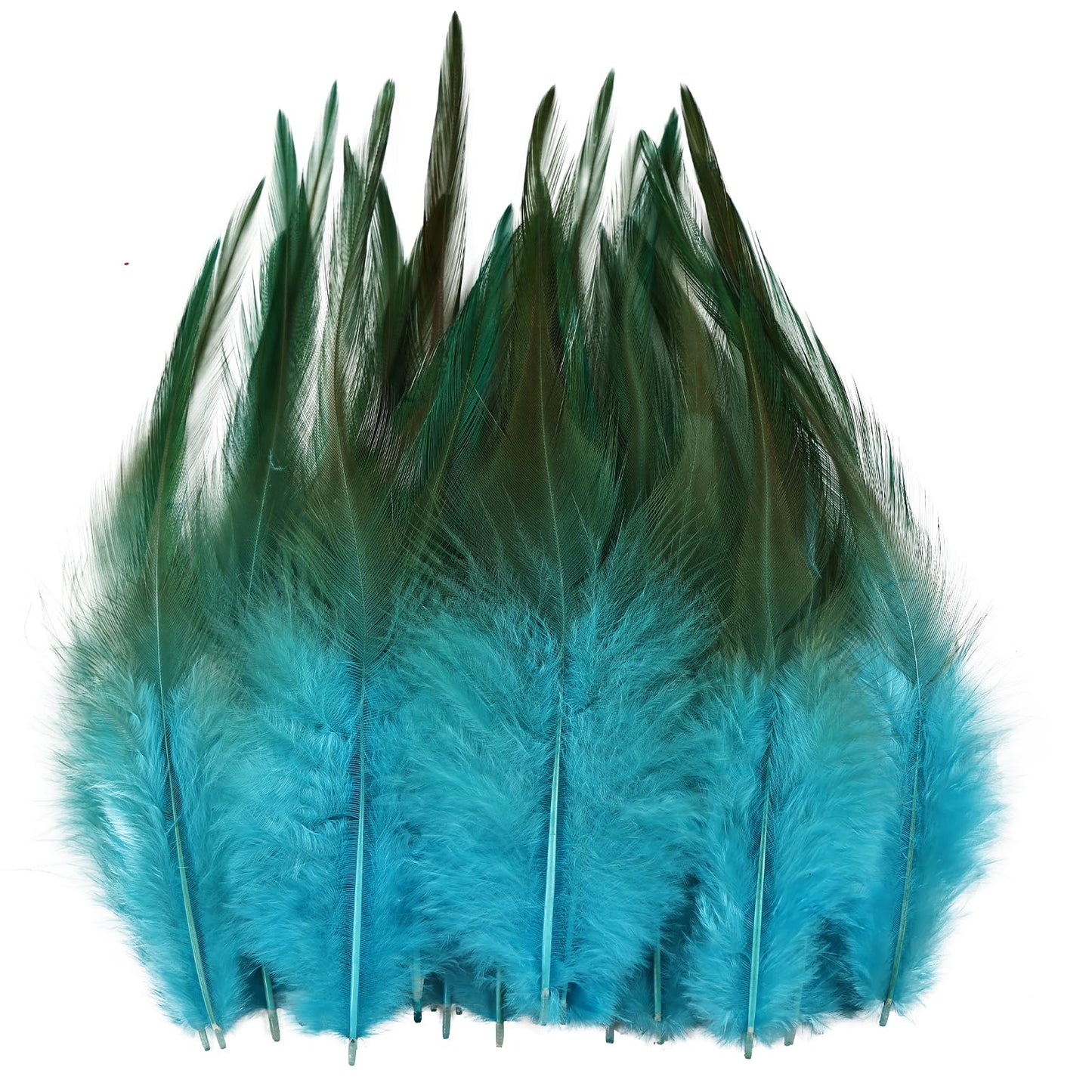 Feathers for Crafting,240pcs 5-7inch White Craft Rooster Feathers,Saddle Hackle Feather,Bulk Feathers for Wedding Home Party,Dream Catcher Supplies and DIY Crafts