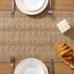 Socomi Boho Table Runner Summer Farmhouse Burlap Jute Bamboo Rustic Dining Kitchen Centerpiece Decor Small Macrame Woven Coffee Table Runner for Dresser Scarf Home Decor 12x72 inch