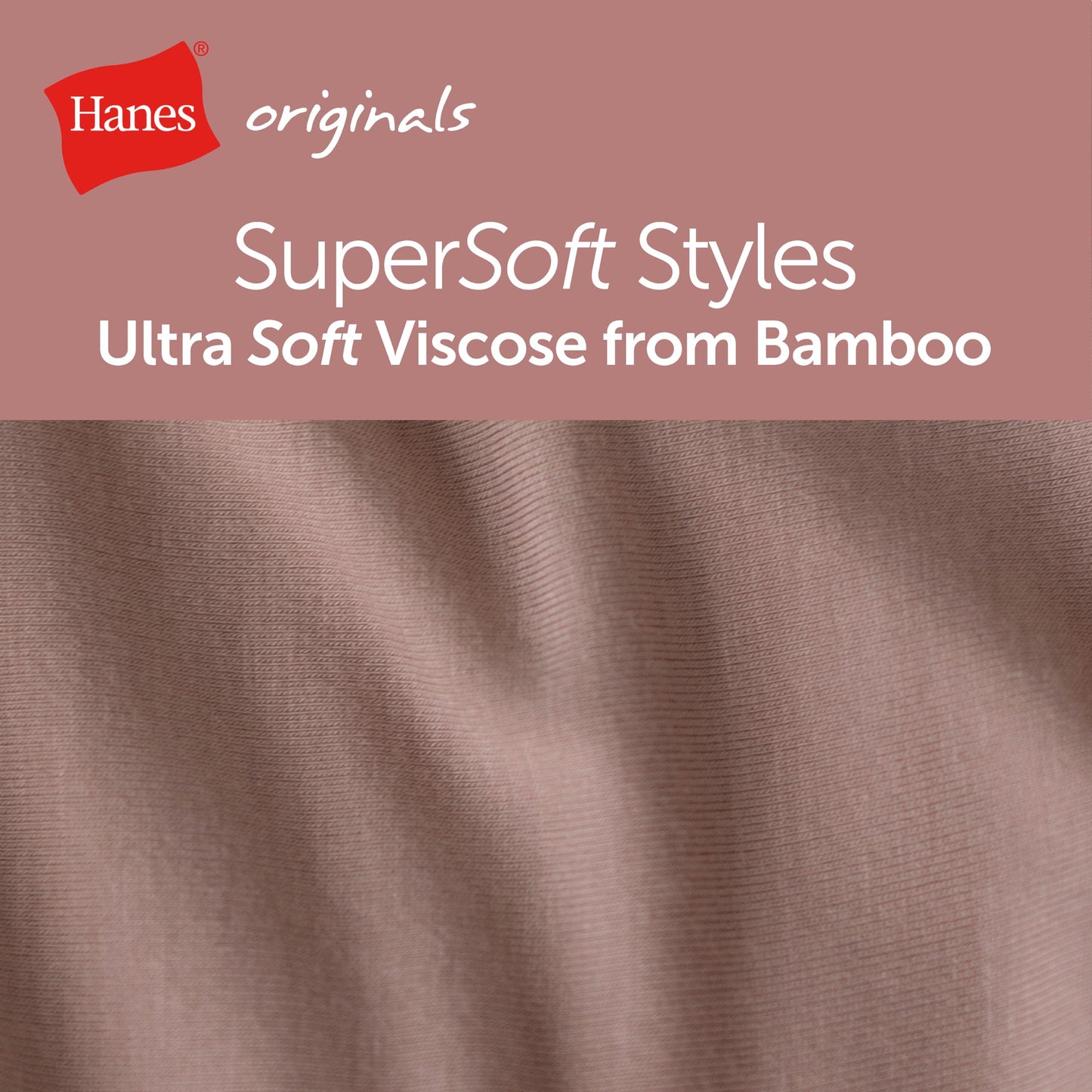 Hanes Women's Originals Supersoft Boxer Briefs, 5-Pack, Viscose from Bamboo Underwear, Black/Silver Opal/White