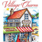 Creative Haven Village Charm Coloring Book (Adult Coloring Books: In The Country)