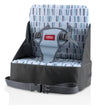 Nuby Easy Go Booster Seat - Travel Booster Seat for Babies and Toddlers - Holds Up to 35 Pounds - 9+ Months - Gray