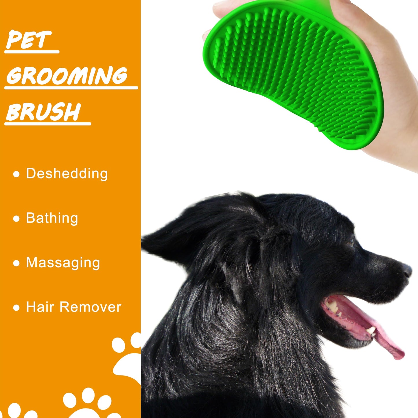 YOO.MEE Upgraded Bathtub Spout Pet Shower for Tub Spouts Without Diverter, Ideal for Pets Showering, Rinsing Hair, Cleaning tub and floor, Fast and Easy Operation