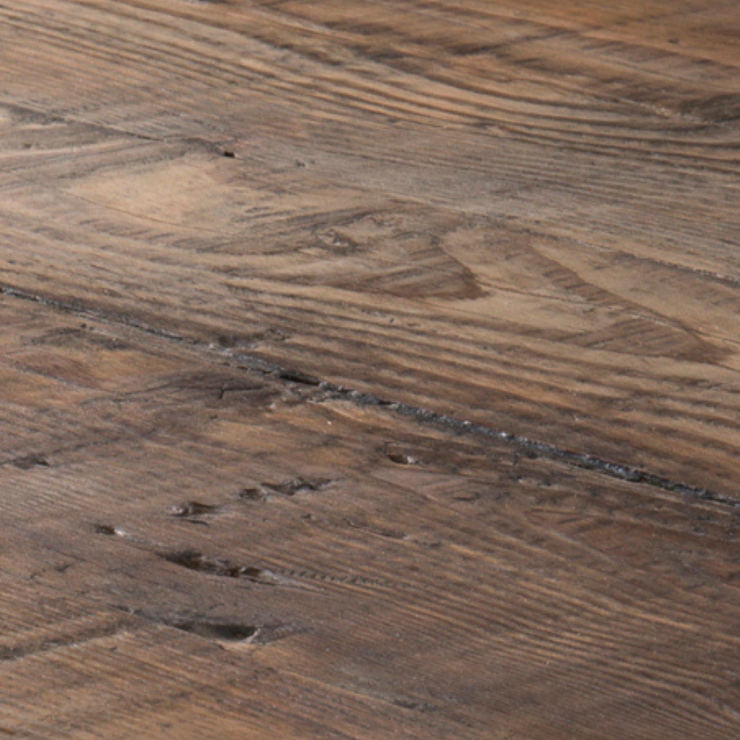 Alaterre Furniture Pomona Rustic Natural 48" Wide Coffee Table with Shelf, 400 lbs. Weight Capacity and Metal Legs for Living Room Rustic Industrial Style Storage - Wood Top & Reclaimed Wood Finish