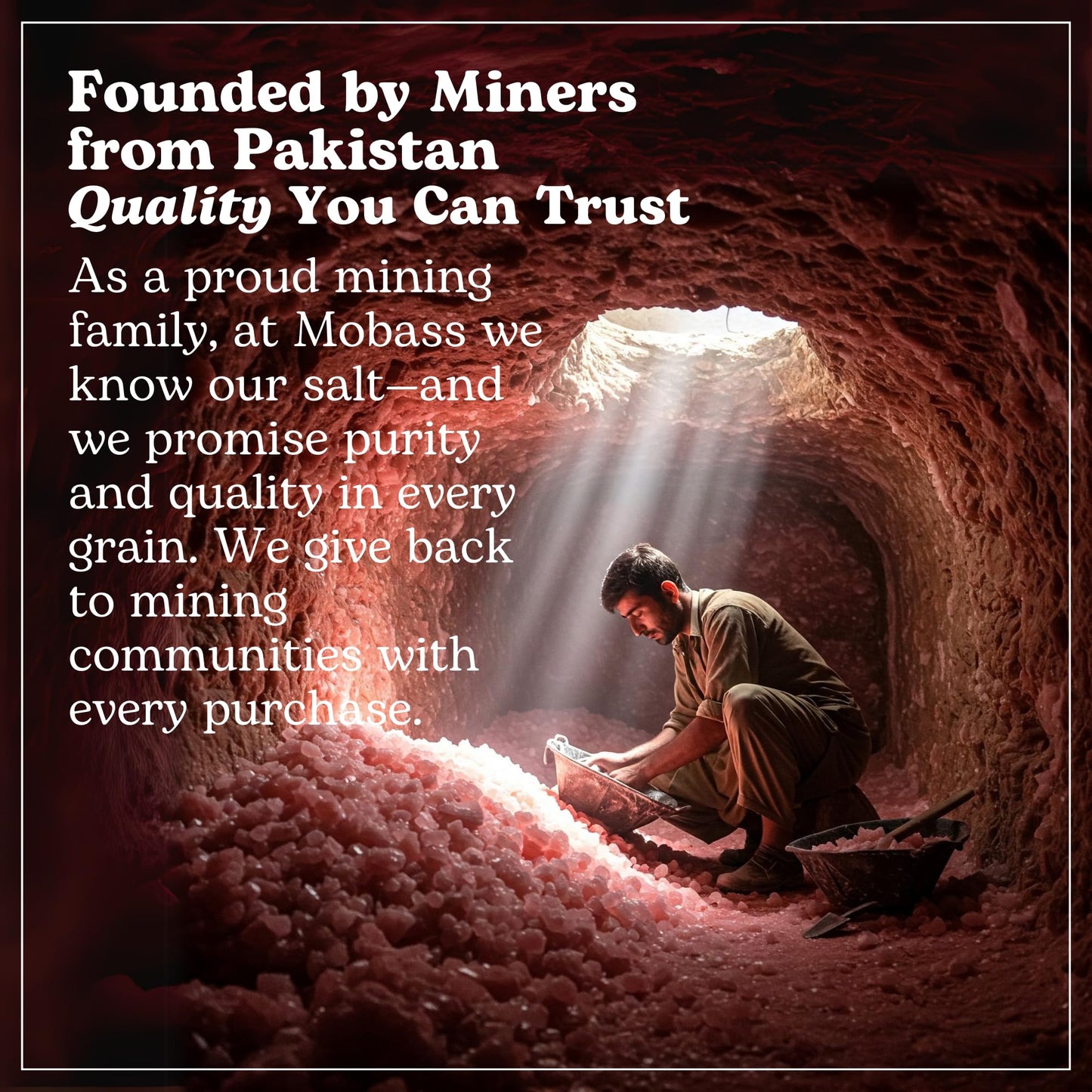 Mobass Himalayan Pink Salt – 2.2 lbs (35.2 oz) Fine Grain Resealable Pouch | 100% Natural & Unrefined | Rich in 84+ Trace Minerals | Ideal for Cooking, Bath Soaks, and Wellness