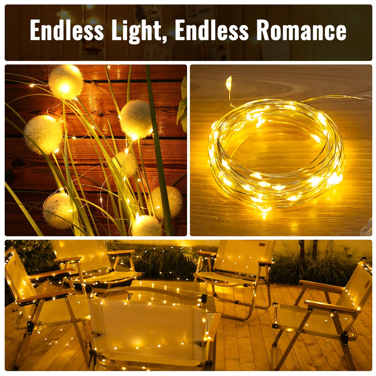 ZSJWL 30 Pack Fairy Lights Battery Operated Warm White,7Ft 20LED Mini String Light, Waterproof Twinkle Light Silver Copper Wire Lights for Wedding Party Bedroom Christmas Table Decoration