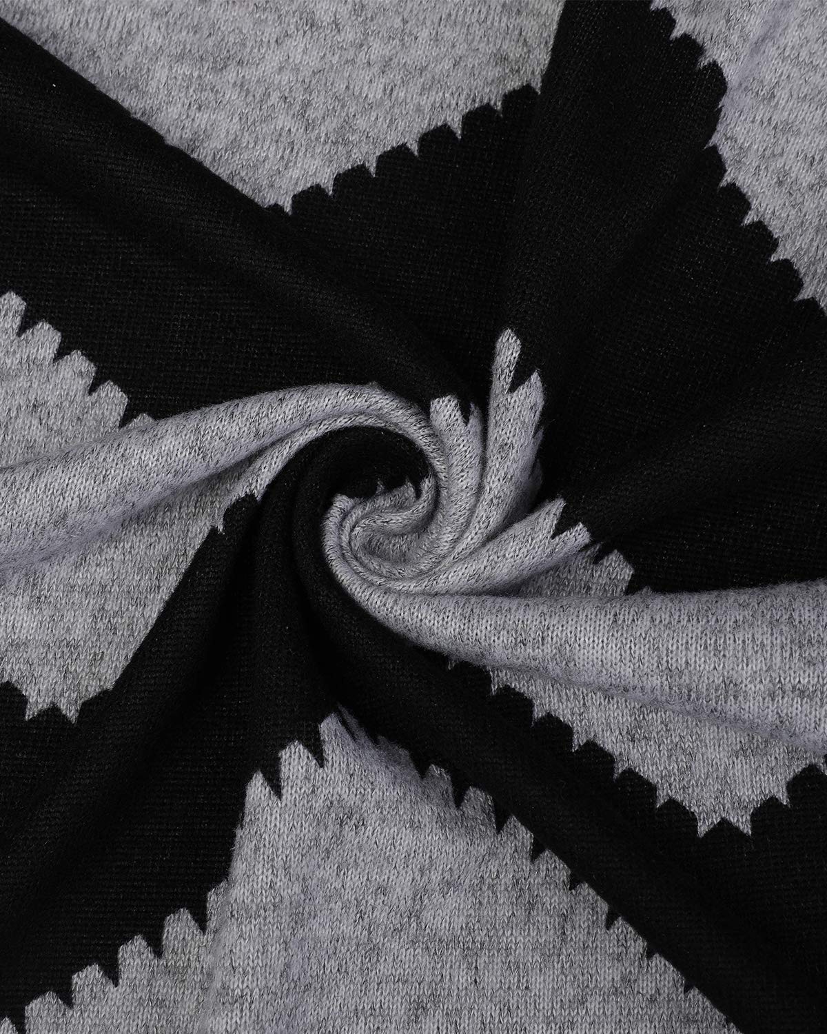 OUGES Women's 2025 Fashion Fall Winter Boho Colorblock Open Front Long Sleeve Lightweight Sweater Cardigan Shirt with Pockets(Color01,M)