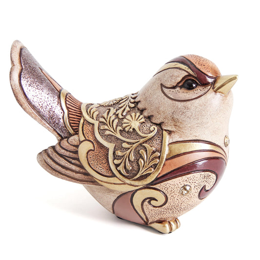 Bird Figurines For Home Decor,Bird Statue Sculpture For Shelf Decor Accents,Boho Bird Decorations For Table Office Living Room Bedroom,Retro Animal Statues Decorative Bird Gifts For Bird Lovers Women
