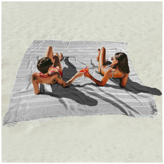 Turkish Beach Towels Vacation Essentials Quick Dry Sand Free Oversized Bath Pool Swim Towel Extra Large XL Blanket Adult Travel Cruise Accessories Must Haves Clearance Stuff Necessities