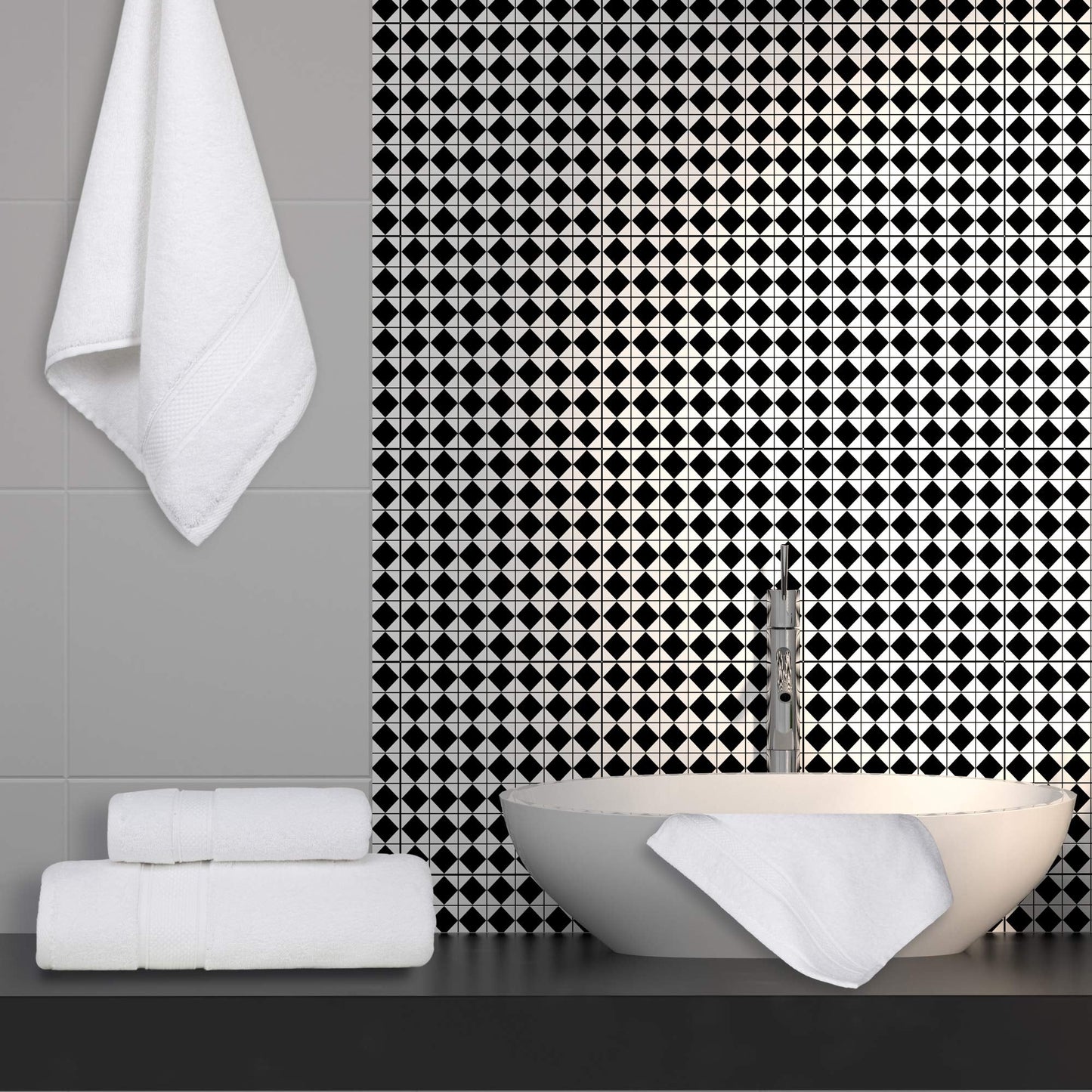 NOVA Luxury Linen - Hotel Quality Turkish Towel Set for Bathroom (6 Pcs Towel Set, Pure White)