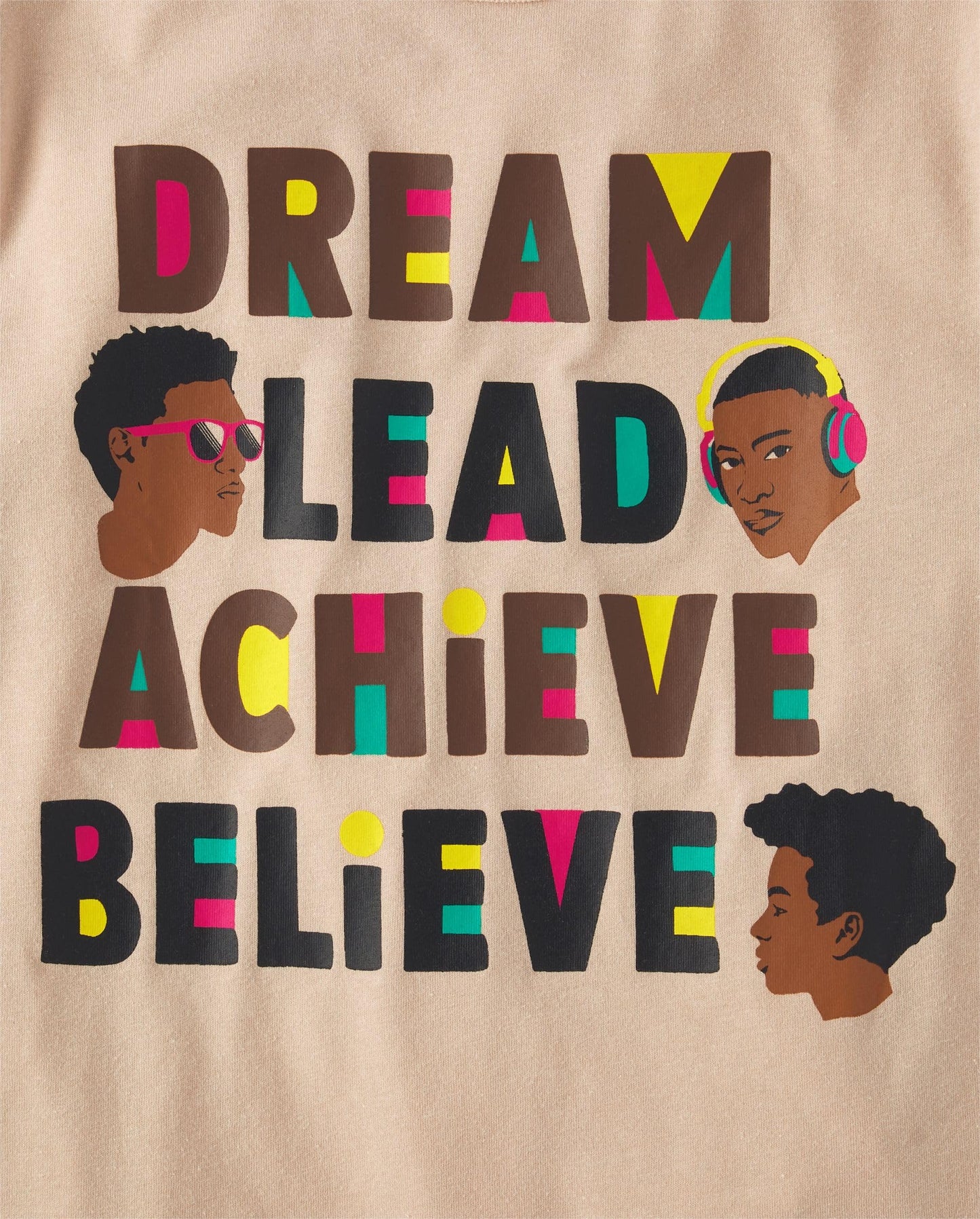 The Children's Place,Boys,All Holidays Short Sleeve Graphic T-Shirts,Multipacks,Peace/Dream 2-Pack,Medium