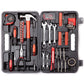 CARTMAN 148 Piece Automotive and Household Tool Set Perfect for Car Enthusiasts and DIY Home Repairs Green
