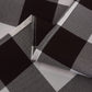2 Pack Waterproof Polyester Fabic Rectangle Checkered Tablecloth，60x120 Outdoor Table Cloth，Oil Stain Prevention Table Cloth for Pinics and Parties（Chocolate and White）