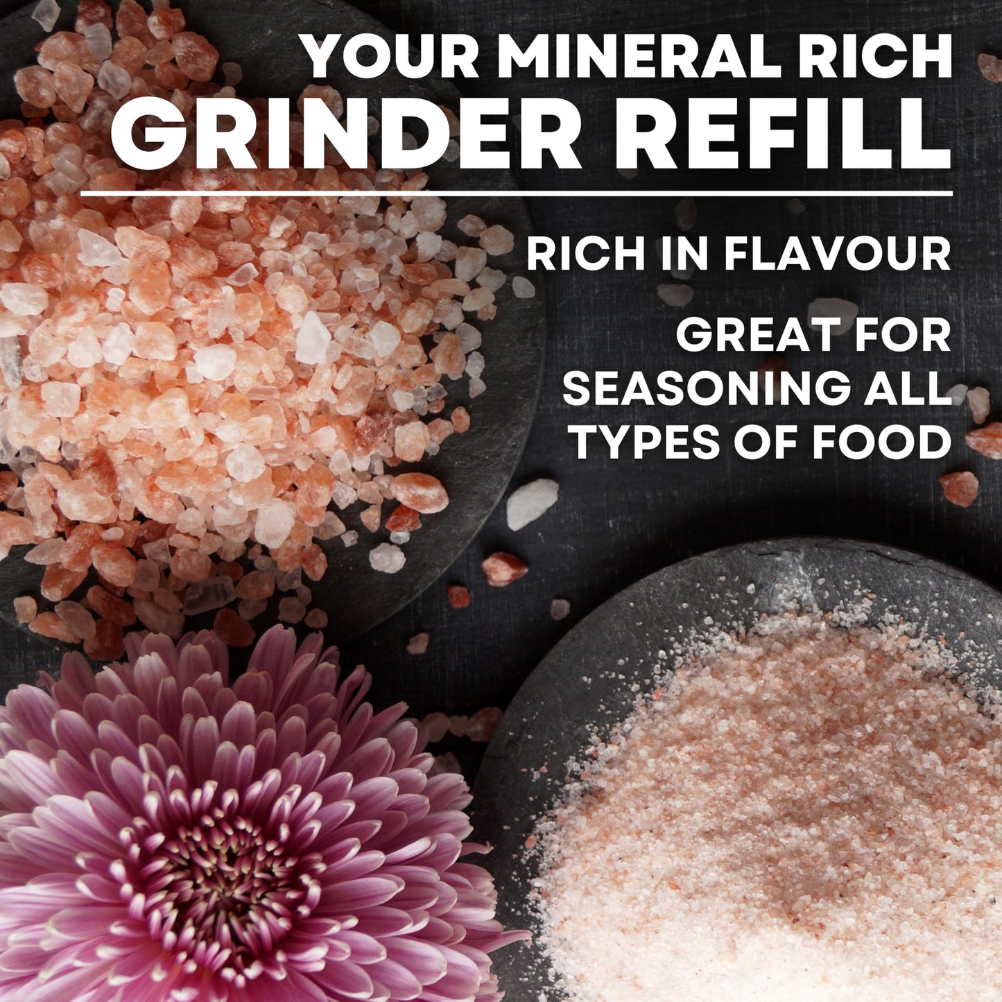 Pink Himalayan Salt, Fine Grain for Table Shakers, 14 oz Bag