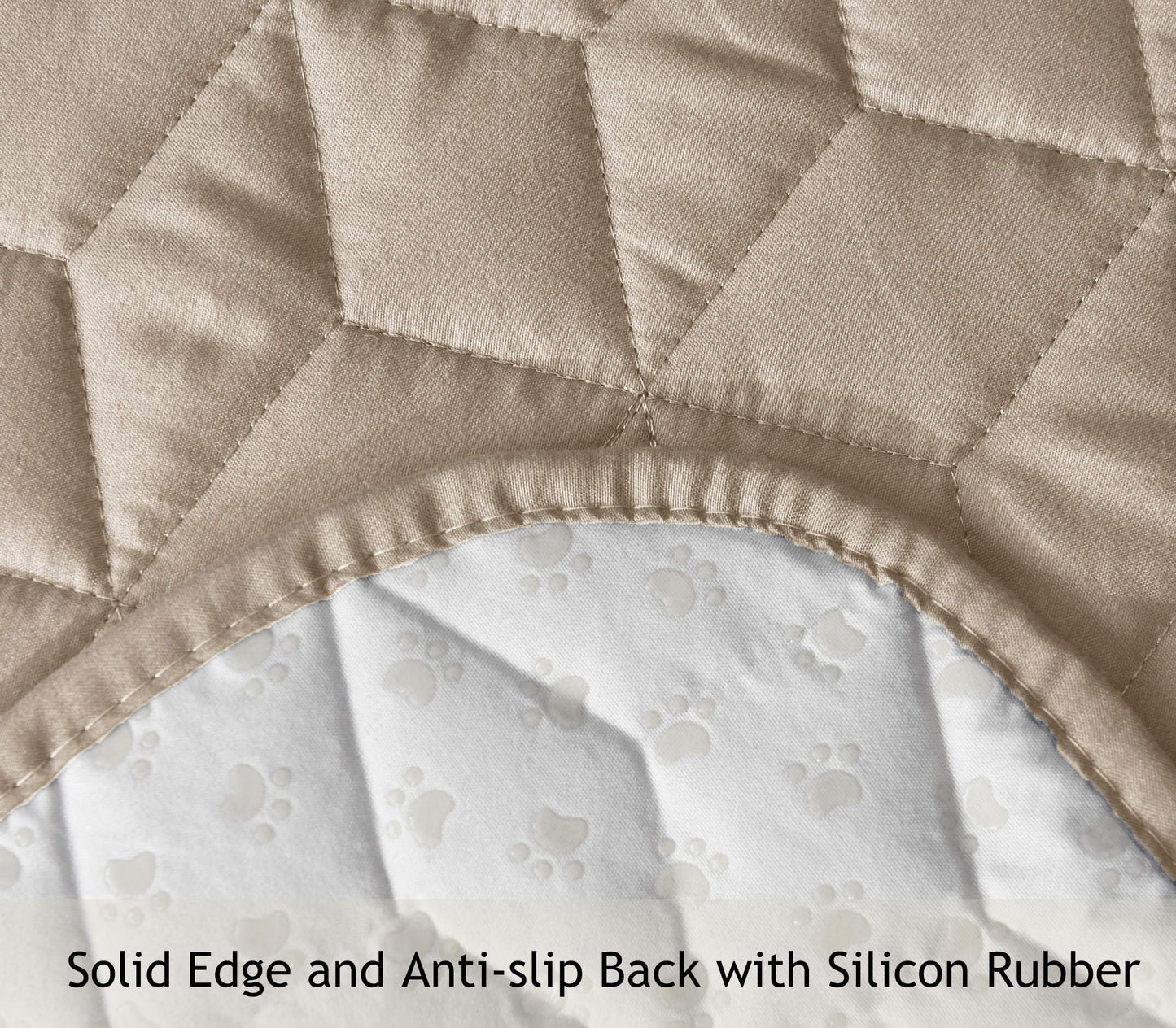 Ameritex Couch Sofa Slipcover 100% Waterproof Nonslip Quilted Furniture Protector Slipcover for Dogs, Children, Pets Sofa Slipcover Machine Washable (Beige, 78'')