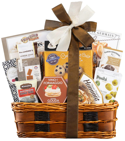 Wine Country Gift Baskets The Bon Appetit Gourmet Gift Basket Gift for Families College Students Appreciation Thank You Congratulations Get Well Soon Care Package
