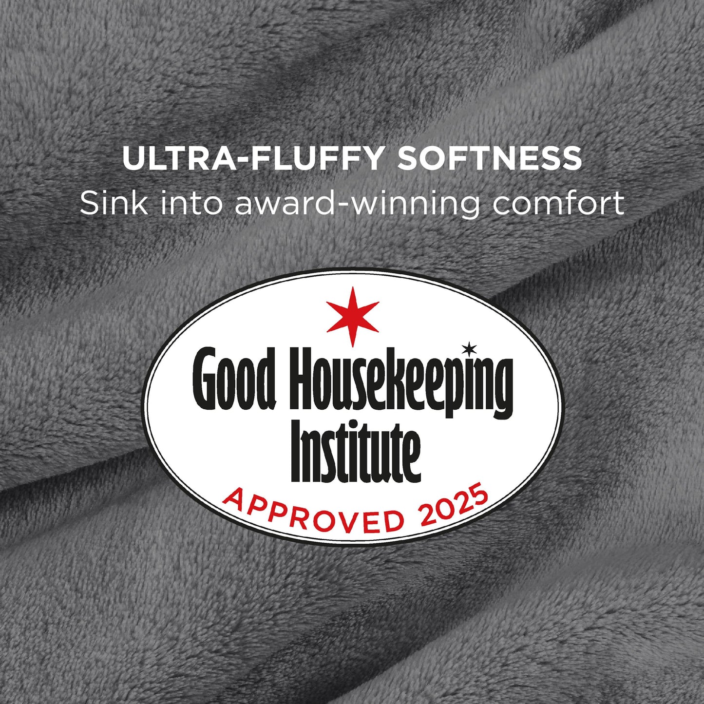 Bedsure Fleece Blanket Twin Size Grey - 300GSM Lightweight Plush Fuzzy Cozy Soft Warm Blanket for Bed, Sofa, Couch, Travel, Camping, 60x80 inches