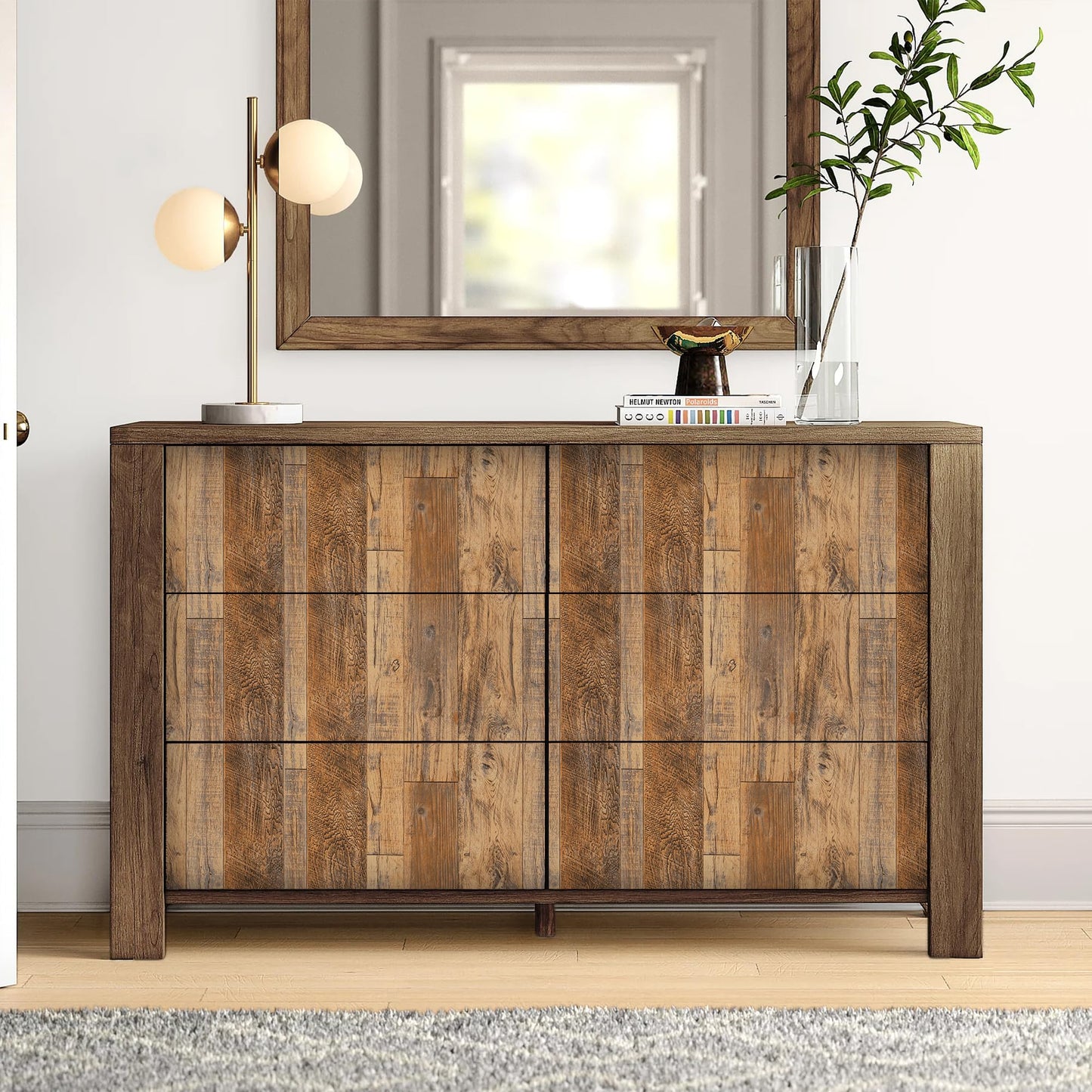 practicalWs Wood Peel and Stick Wallpaper 17.51" x 393.7", Wood Shiplap Contact Paper for Countertops, Removable Self Adhesive Vinyl Film Wall Paper for Walls Cabinets Kitchen Decor