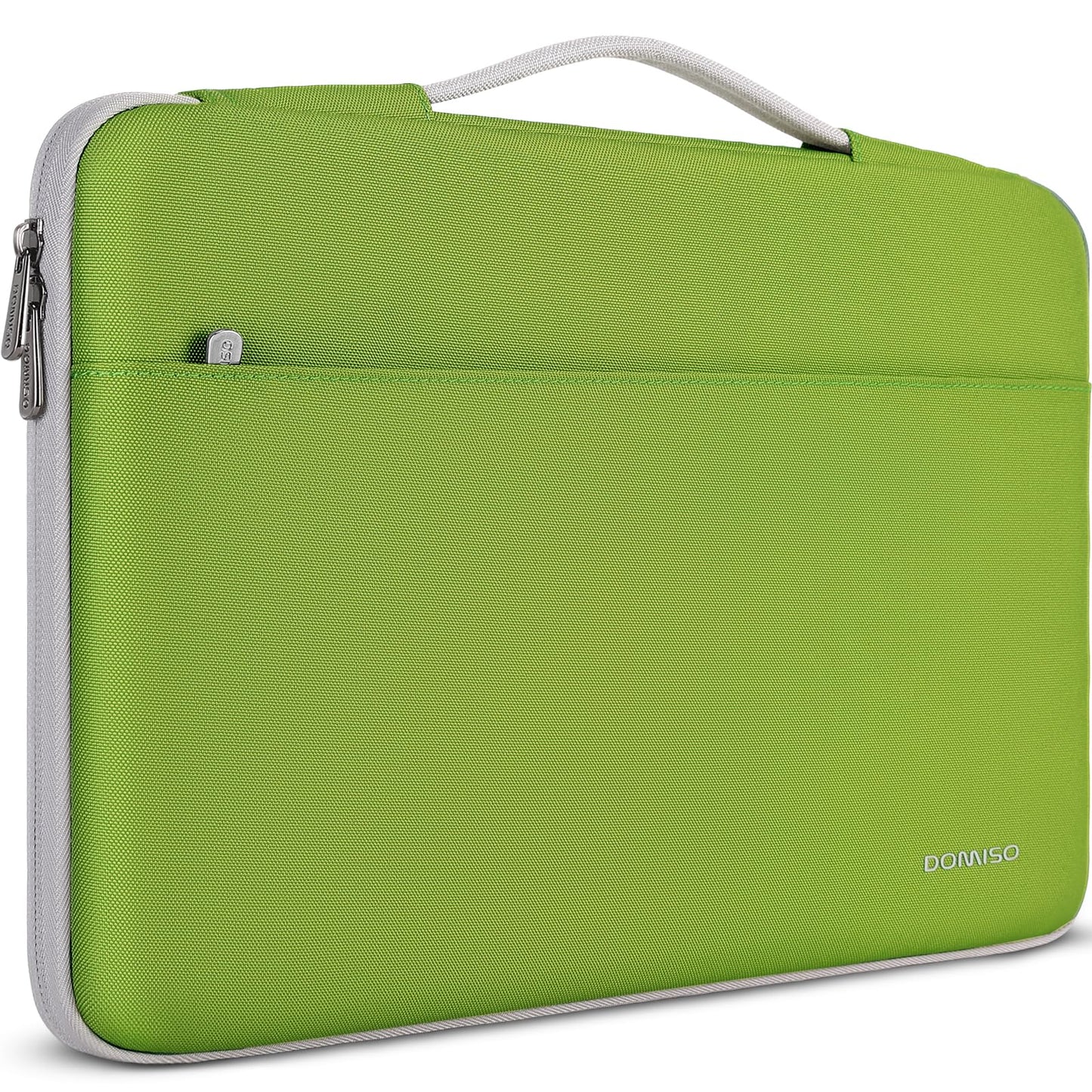 DOMISO 17 inch Laptop Sleeve Case Water-Resistant Bag Portable Carrying Protector with Handle for 17.3" IdeaPad 3 Gen 7/IdeaPad 300 320 321/17.3" ZBook Fury 17.3 G8/HP Envy/LG Gram 17",Tender Green