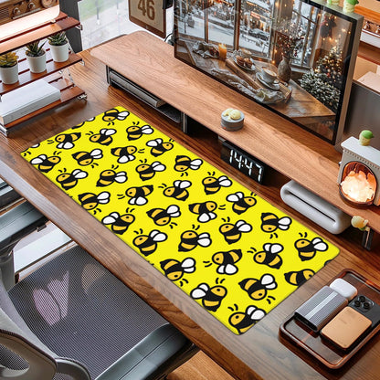 Boho Geometric Mid Century Abstract Mouse Pad Extended Large Gaming Mousepad XL Big Long Oversized Desk Mat Stitched Edges 31.5 X 11.8 Inch for Home Office