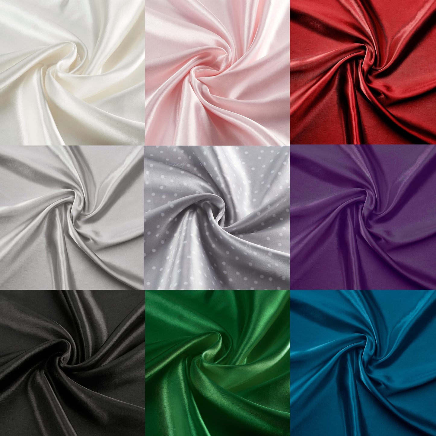 Juicy Couture King Size Silk Satin Bed Sheet Set, Deep Pocket Silky King Sheet Set with 1 Fitted Sheet, 1 Flat Sheet and 2 Pillow Case, Wrinkle Resistant and Anti Pilling Bed Sheets - Pink