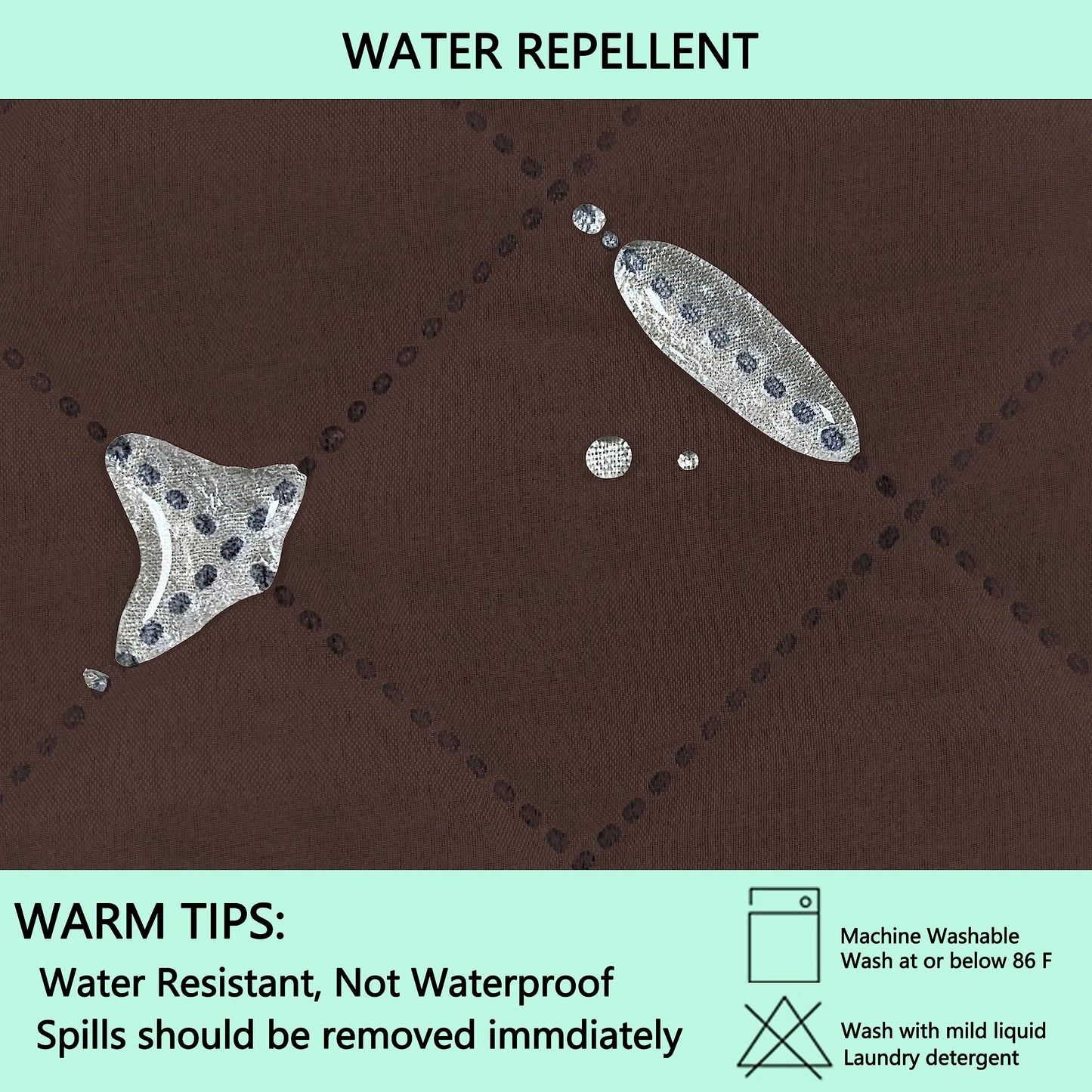 Luxshare Home Recliner Chair Covers Reversible Sofa Couch Cover for Pets Lazy Boy Furniture Protector(23''Chair,Chocolate/Beige)