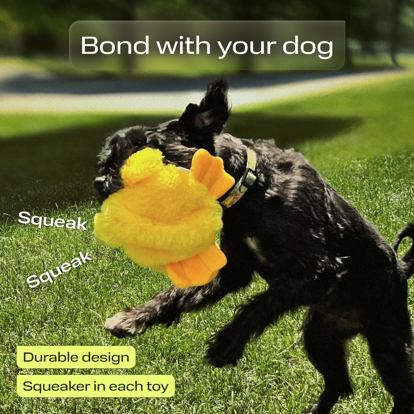 PetSpy Squeaky Stuffed Dog Toy Pack - 3 Dog Chew Toys for Large, Medium, Small Dogs and Puppies- Rope Donkey, Plush Octopus, Crinkle Duck Toy - Pet Supplies Toys for Dogs to Keep Them Busy