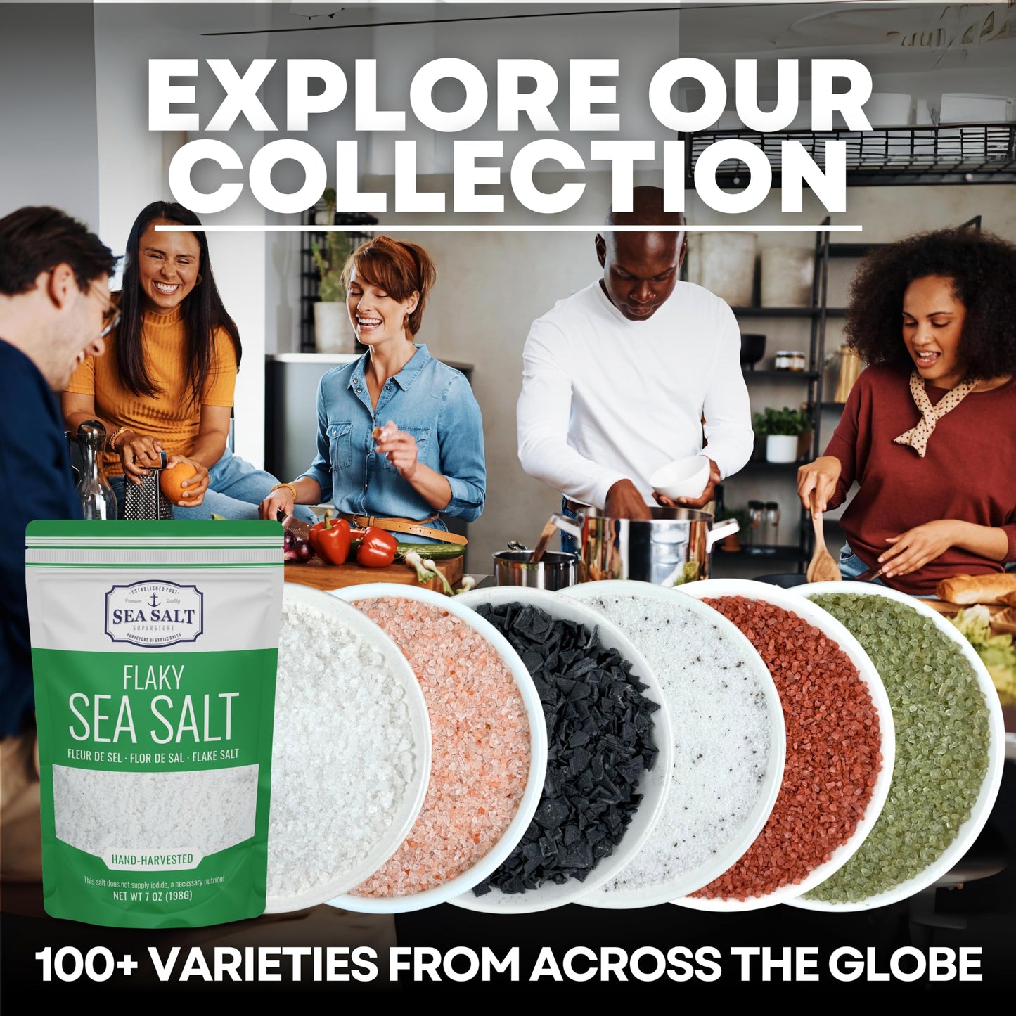 Pink Himalayan Salt, Fine Grain for Table Shakers, 14 oz Bag