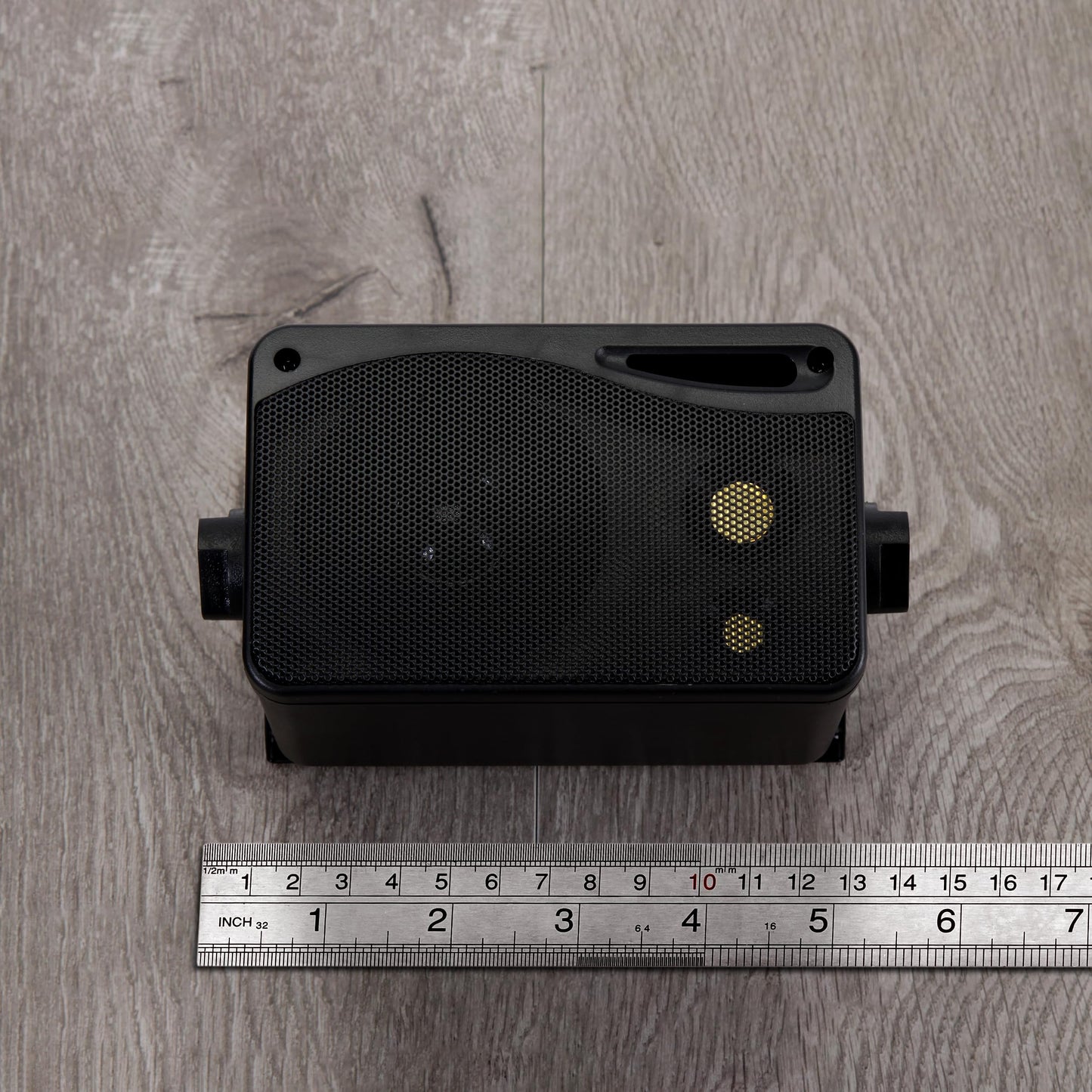 Pyramid 3-Way Indoor Outdoor Speaker System - 3.5 Inch 200W Pair of Mini Box Ceiling Wall Mount Speakers w/1" Tweeter, 3.25" Woofer, 1.75” Midrange - Home Theater Entertainment, PA System - 2022SX