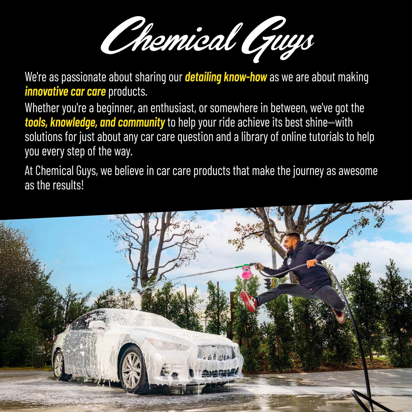Chemical Guys Heavy Duty Water Spot Remover - Stain Removing Gel for Paint, Glass & Metal - Safe for Cars, Trucks, Motorcycles & More, 16 fl oz