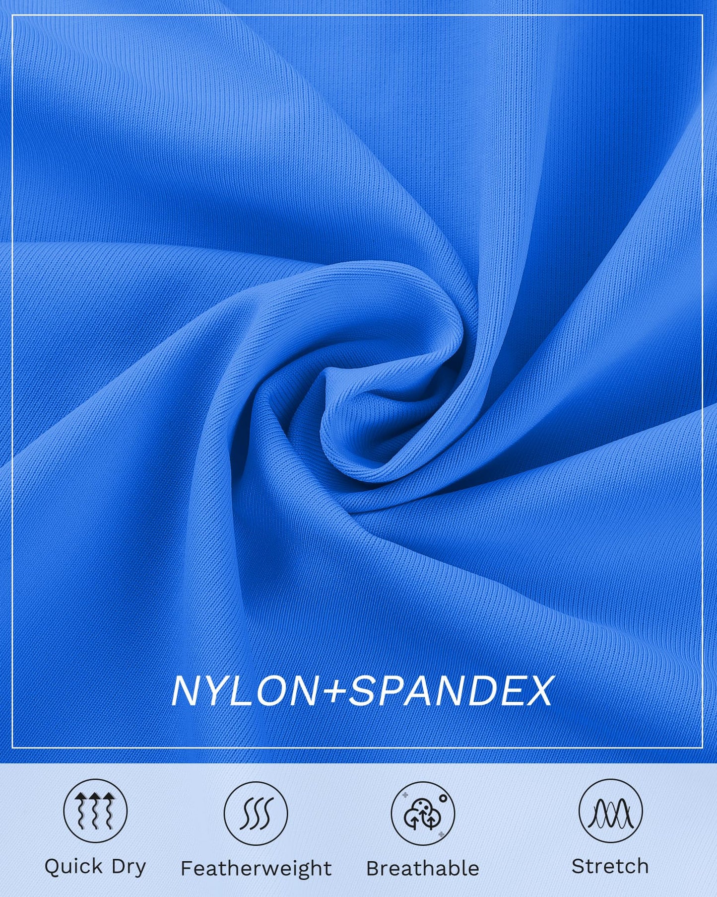 JOCMIC Girls Flowy Shorts, 2 in 1 Preppy Butterfly Shorts with Spandex Liner for Cheer Athletic Gym Teens Casual Clothes Blue 10 Years