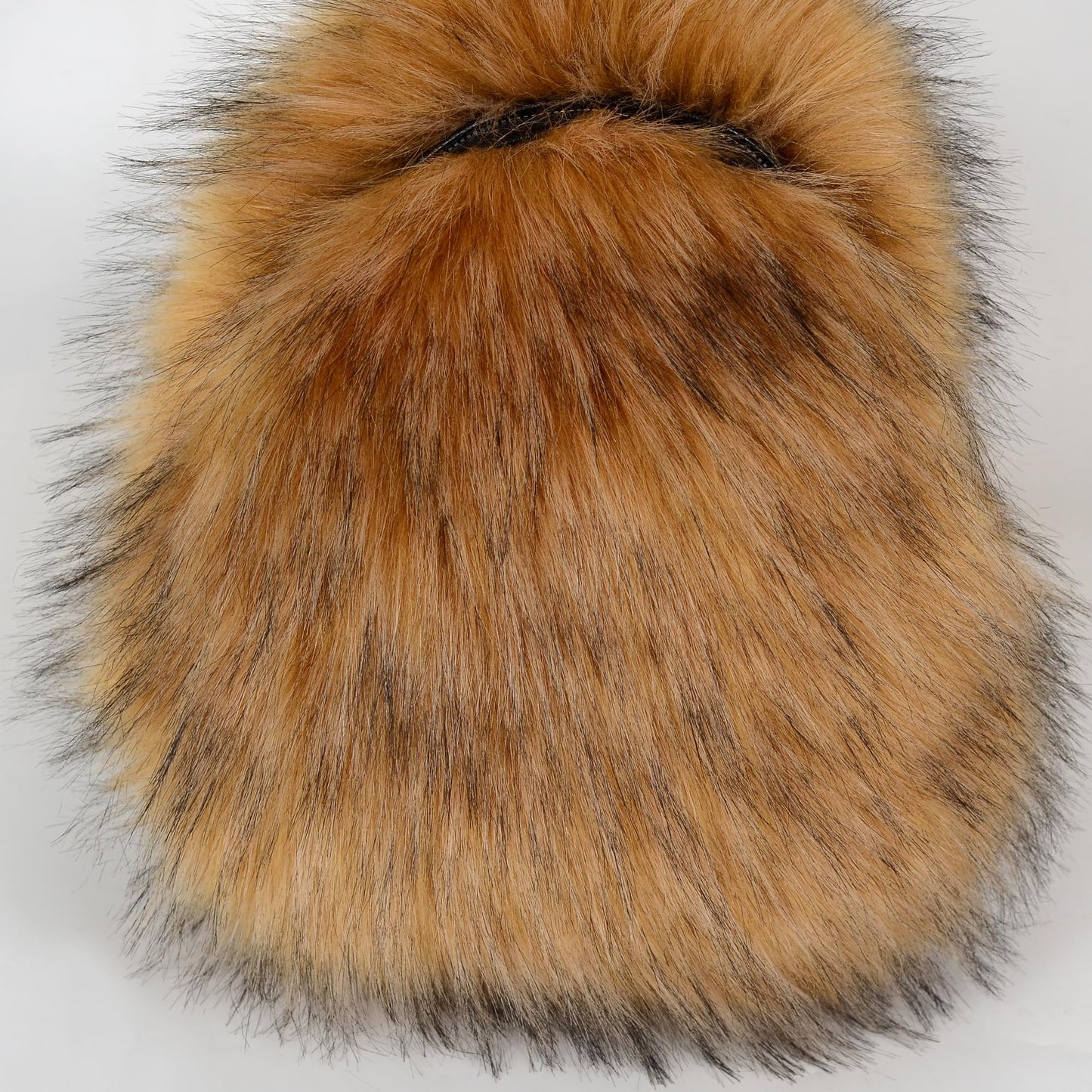 WOVOIE Sling Bag for Women Crossbody Chest Bag Cute Purse Fuzzy Fur Bag Ideal for Outdoor Hiking Trips (brown)