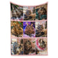 Ships Next Day, Custom Blanket with Picture - Printed in USA, Personalized Photo Blanket (Fleece – 50x60)