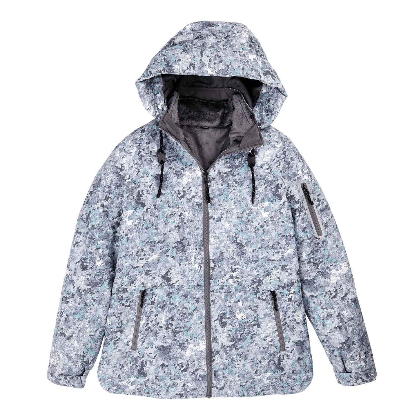 Free Country Women's All Weather 3-in-1 Systems Jacket Dove Granite M