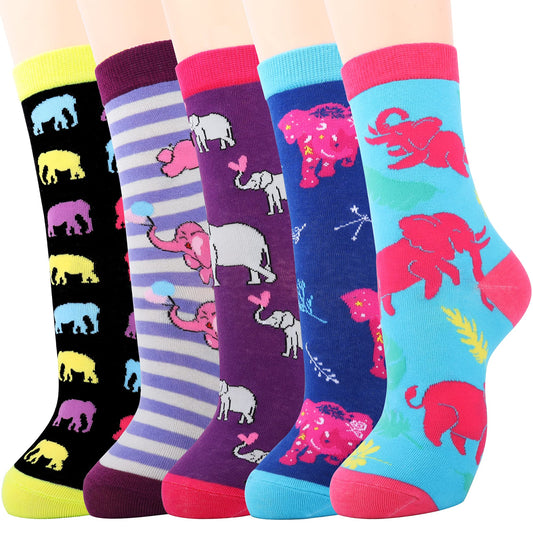 Jeasona Women's Cat Socks Cat Gifts Cute Animal Socks Dog Owl Gifts for Women