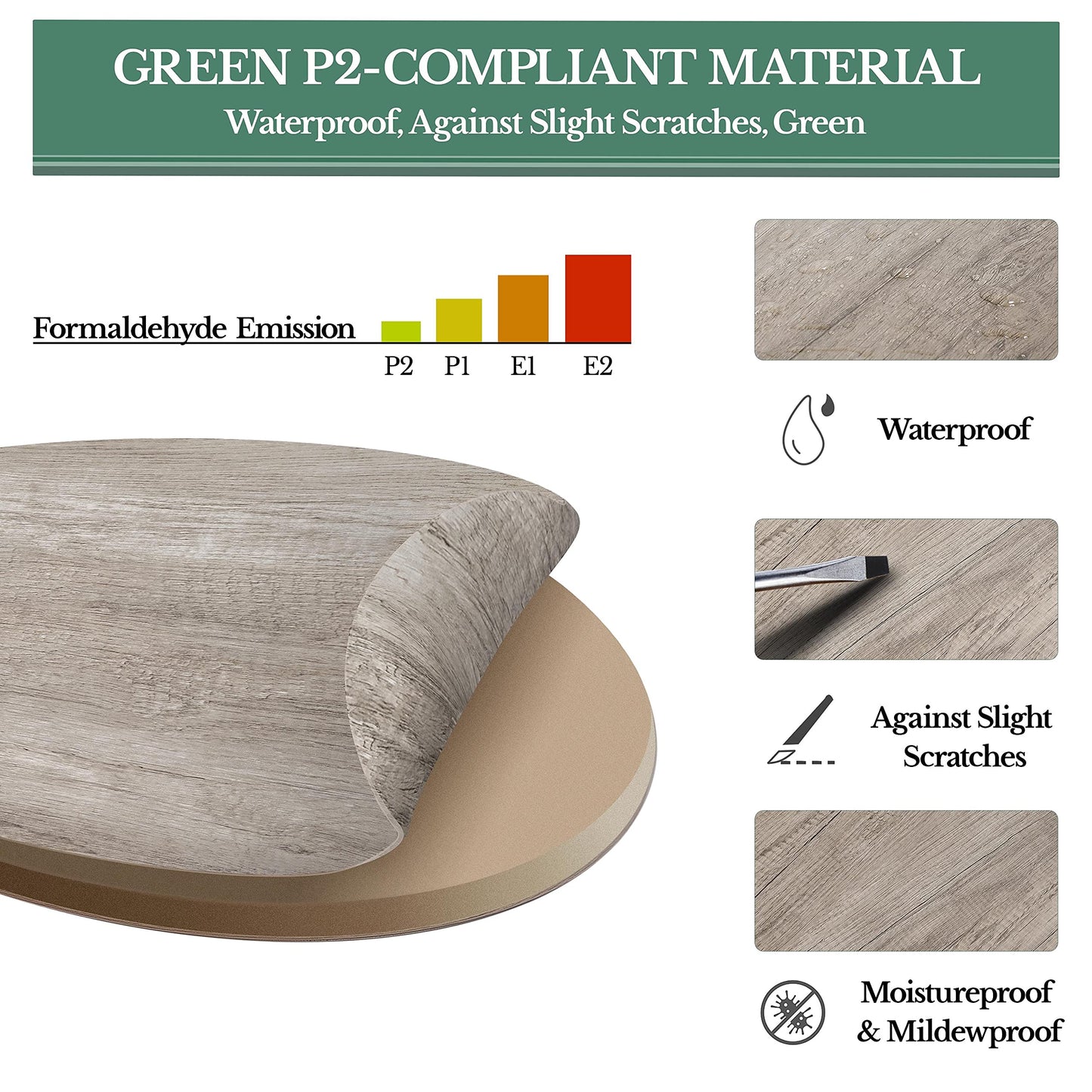 Yaheetech Nesting Coffee Table Set of 2, Nesting Table, Rustic Stacking Side Tables, Nesting End Table Set w/Round Wooden Tabletop and Sturdy Metal Base for Living Room,Small Space, Gray