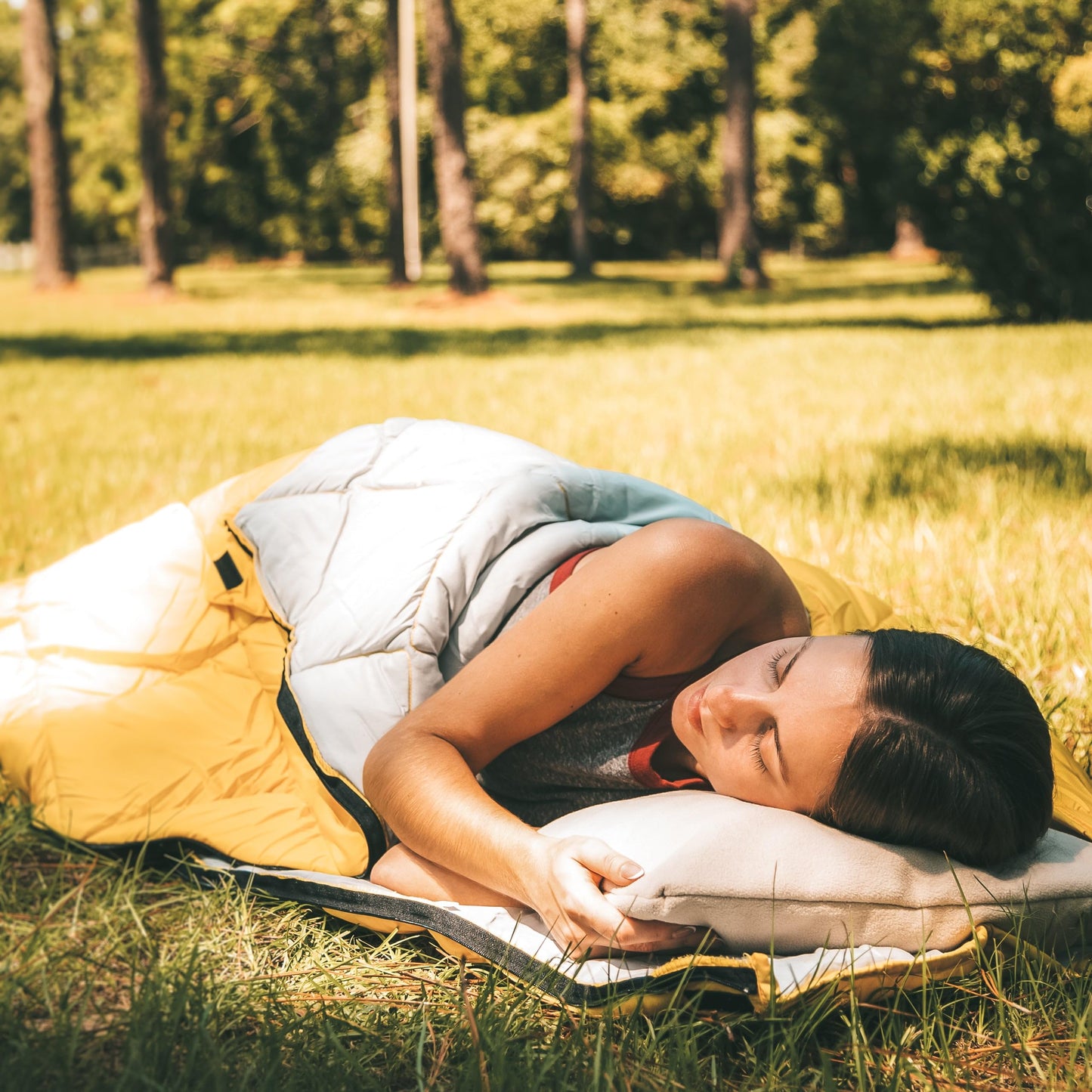 Elan Quest Stuffable Camping Pillow Sack (Large, Red) - 12 x 17 - Camping Essentials for Hiking, Backpacking and Travel Essentials - Sold Empty Bring Your Own Stuffing