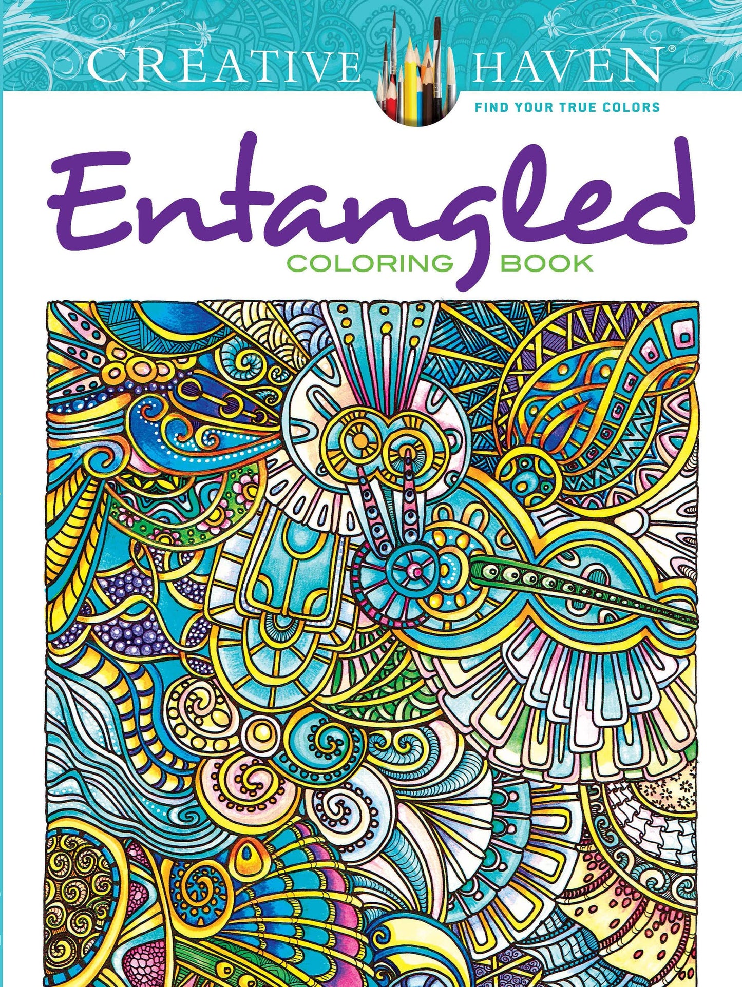 Creative Haven Entangled Coloring Book (Adult Coloring Books: Art & Design)