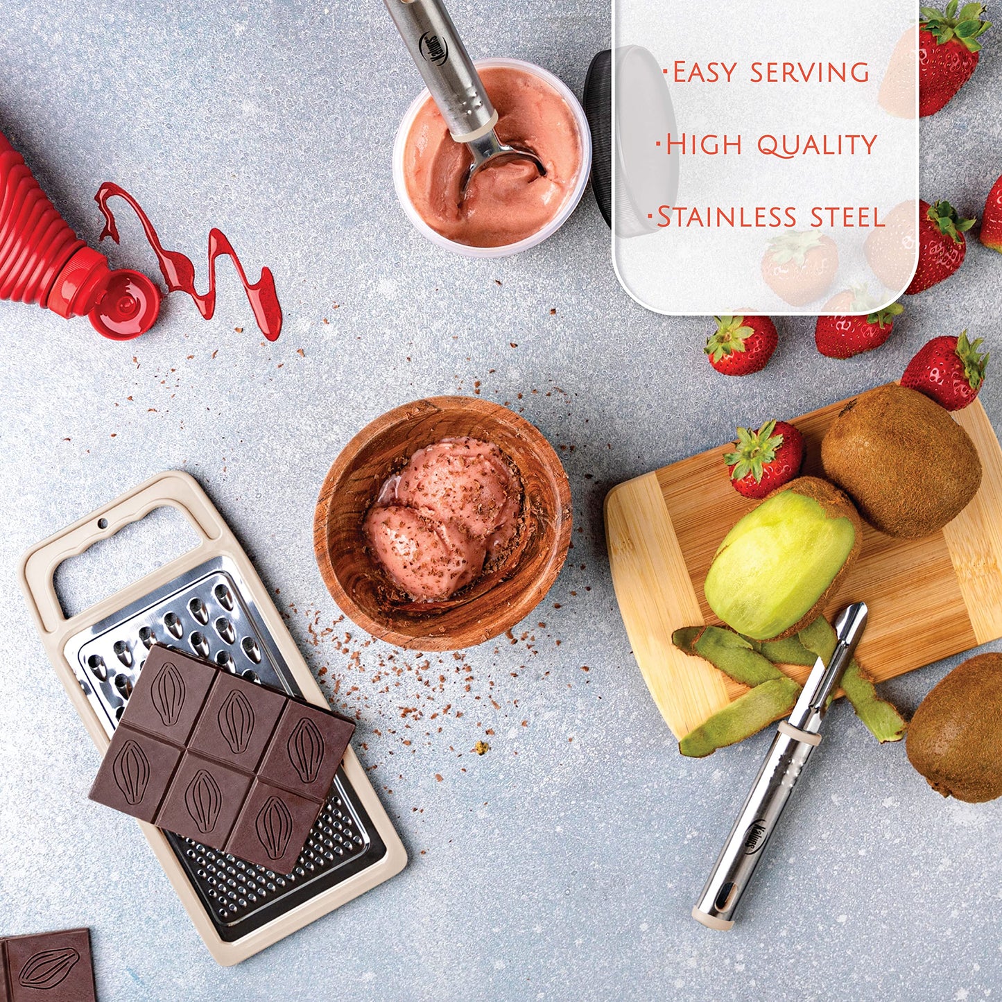 Kitchen Utensils Set, Cooking Utensil Set Kitchen Gadgets, Pots and Pans set Nonstick and Heat Resistant, 24 Pcs Nylon and Stainless Steel, Spatula Set, Apartment Essentials Kitchen Cookware Sets