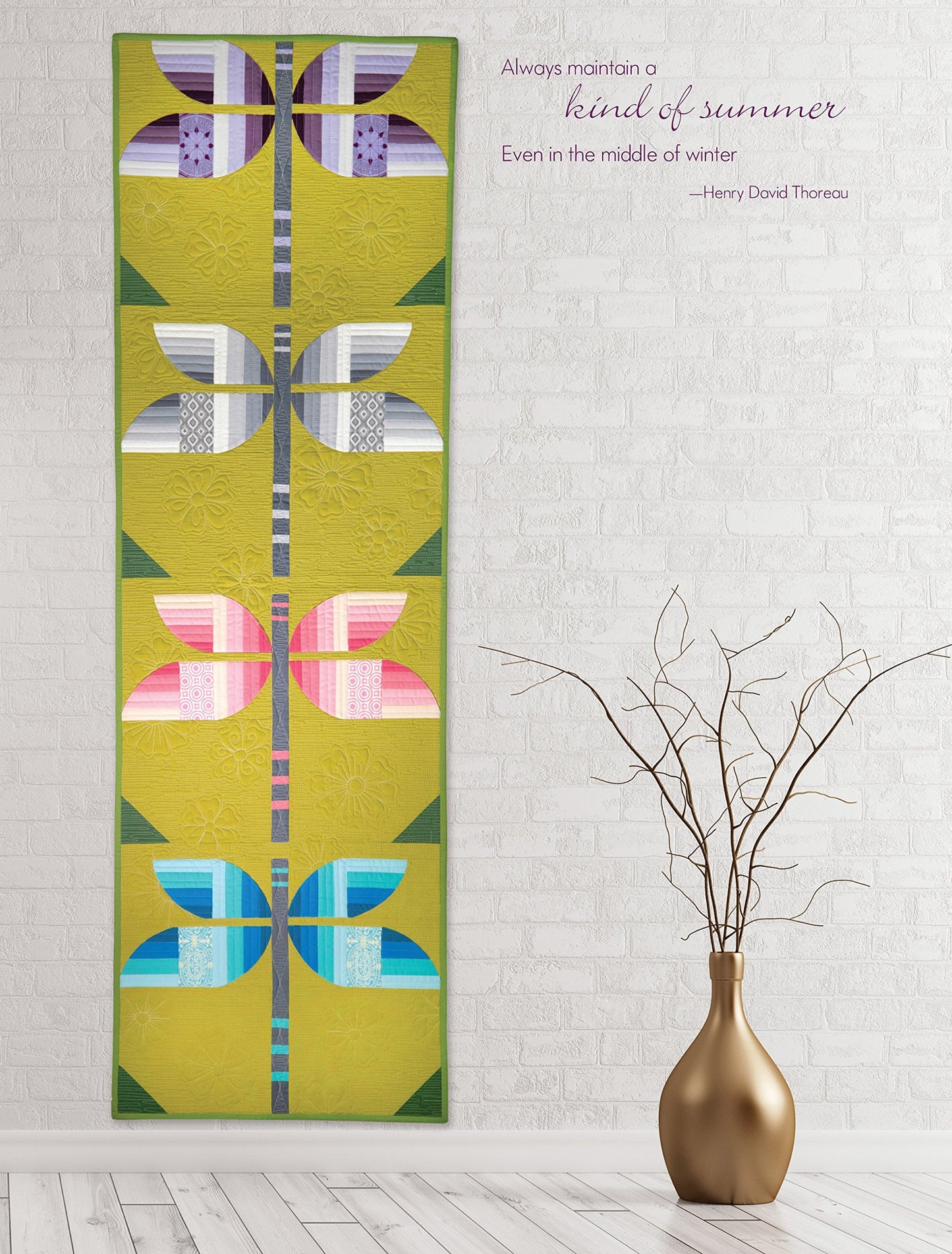 Mini Wonderful Curves: 16 Seasonal Quilt Projects Using the QCR Mini (Landauer) Patterns for Wall Hangings, Runners, & Quilts; Cut Easy & Accurate Curves with Sew Kind of Wonderful's Quick Curve Ruler