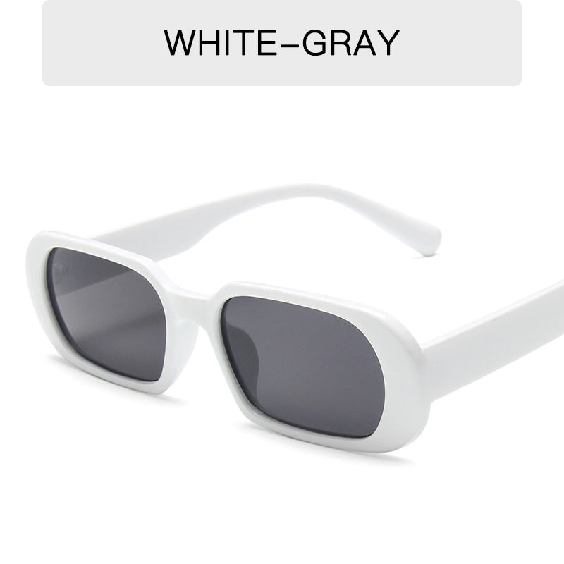 Retro Small Frame Sunglasses Female Candy Color Colorful Fashion Sunglasses